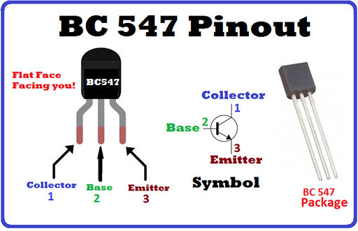 BC547-Pinout